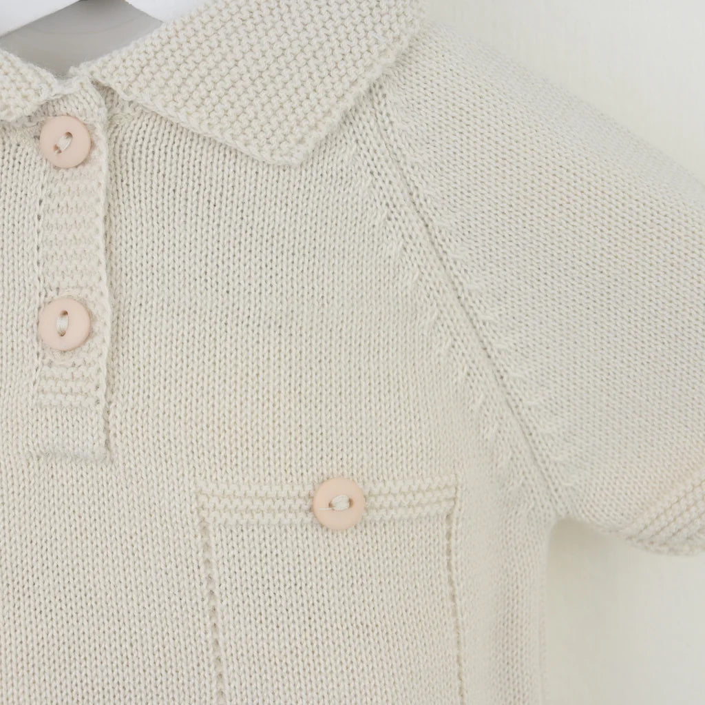Natural Bradley Romper