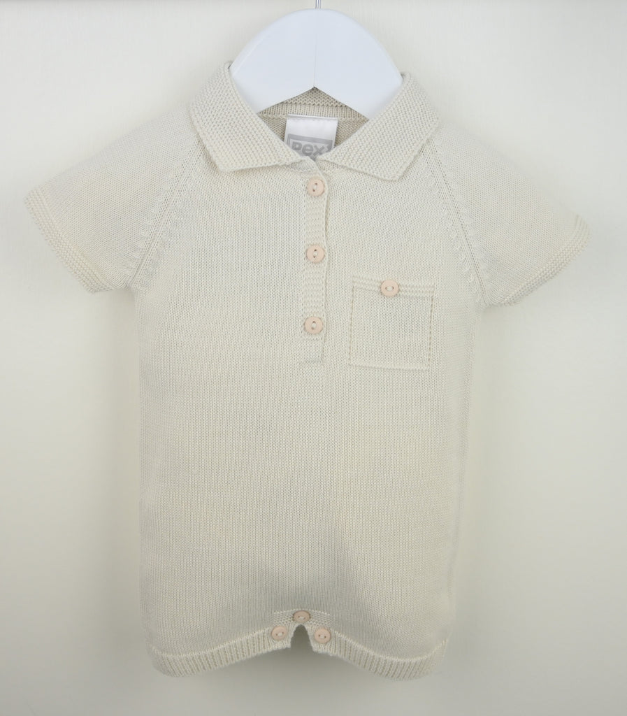 Natural Bradley Romper