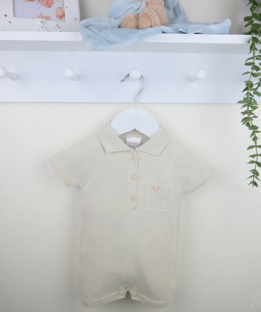 Natural Bradley Romper