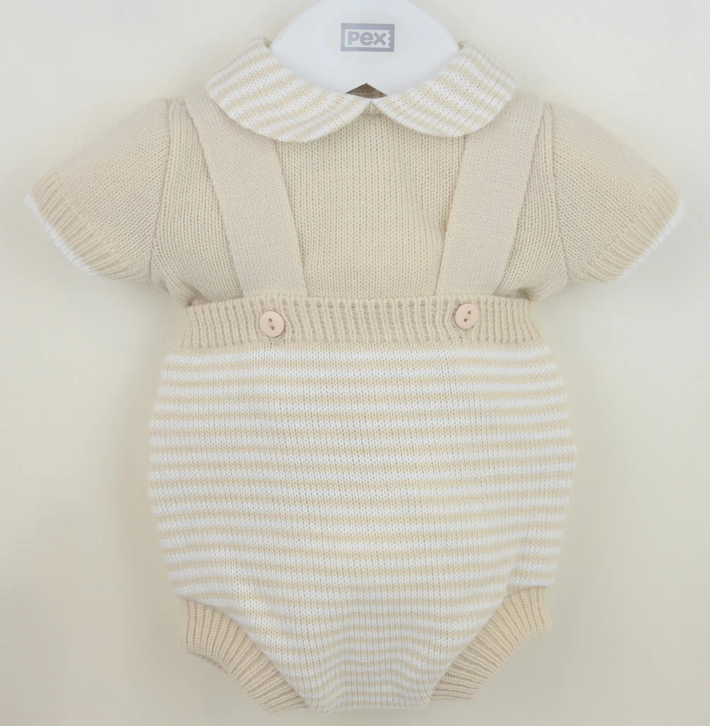 Natural Marshalls Romper Outfit