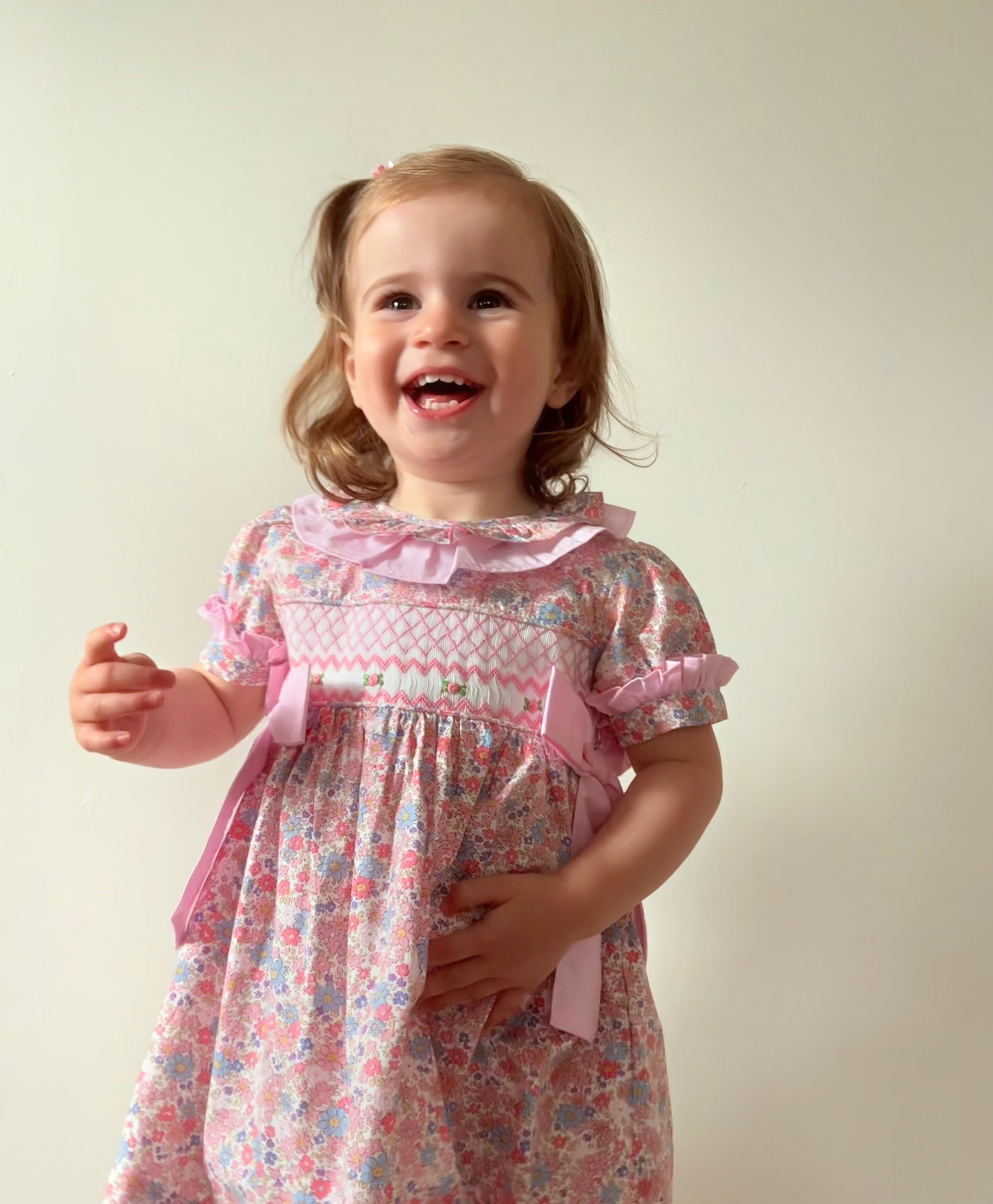 Floral Smocked Dress
