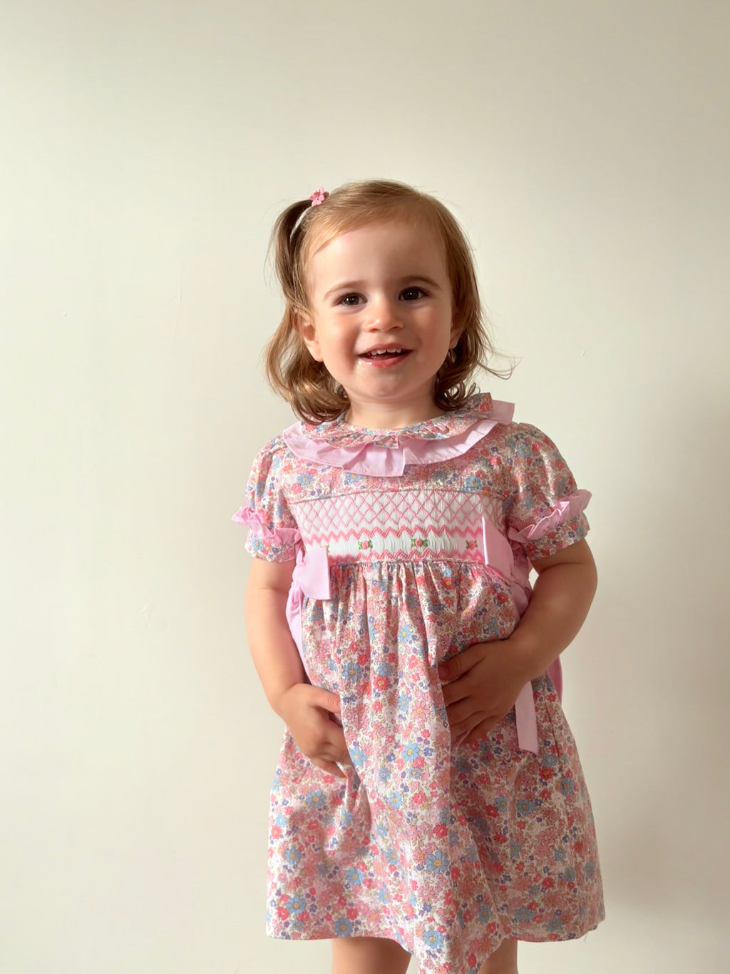 Floral Smocked Dress