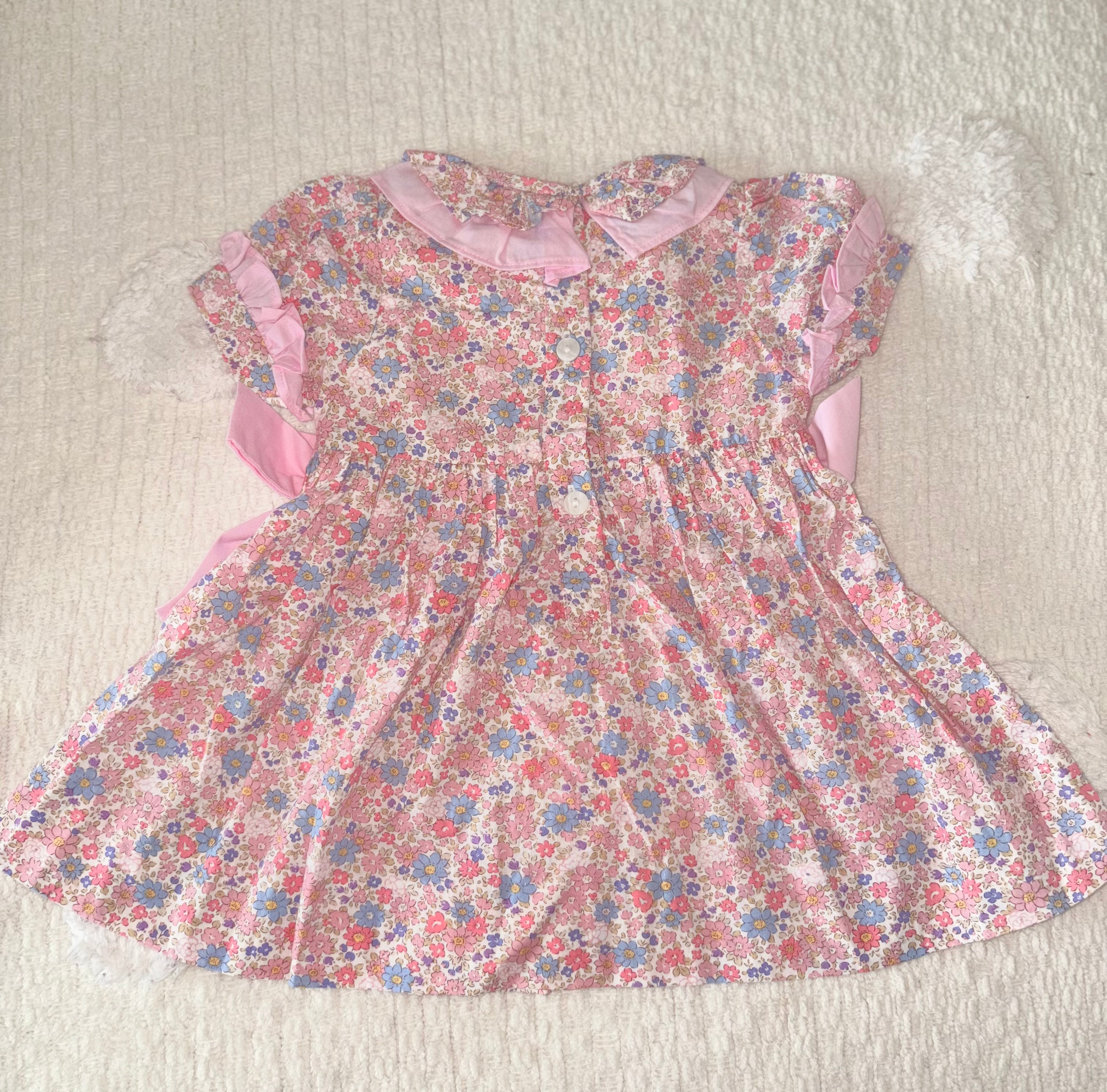 Floral Smocked Dress
