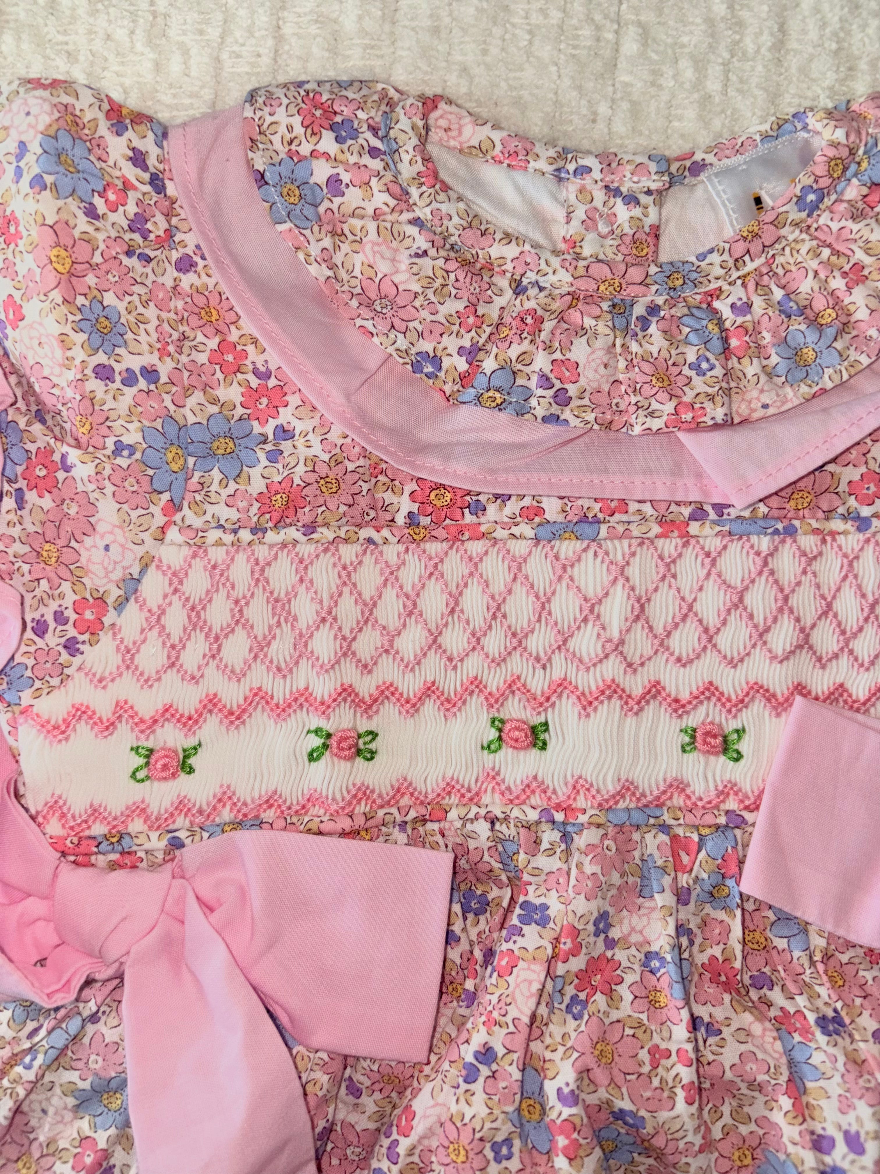 Floral Smocked Dress