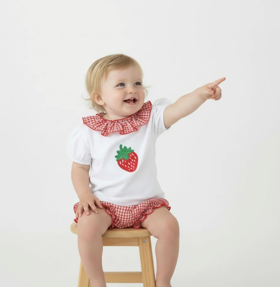 Strawberry Pants Suit