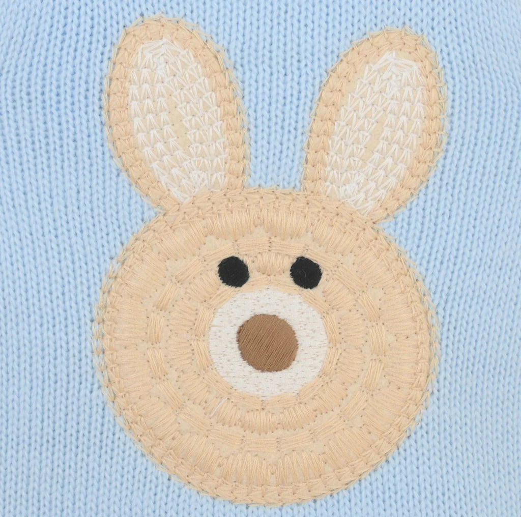 Blue Bunny Romper Outfit