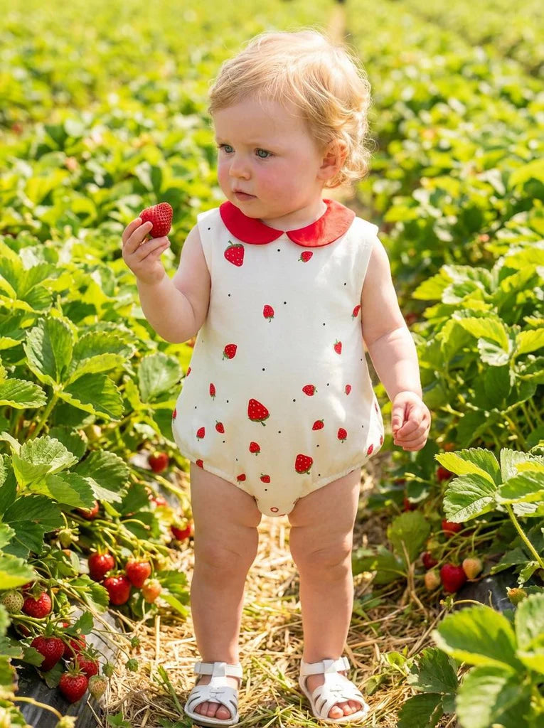 Strawberry Romper Suit